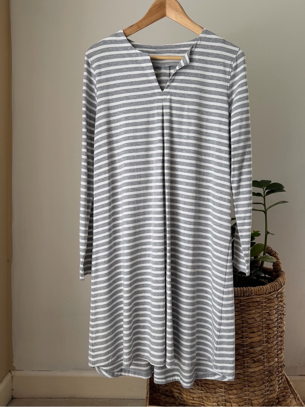 Women's COOLIBAR Oceanside Striped Tunic Dress UPF 50+ Sun Protection Size Small